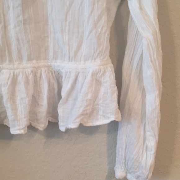 Free People Oberoi Boho Cropped Blouse - Picture 11 of 11